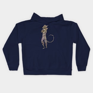 Cyberpunk Cyborg Dragon 2 Kids Hoodie